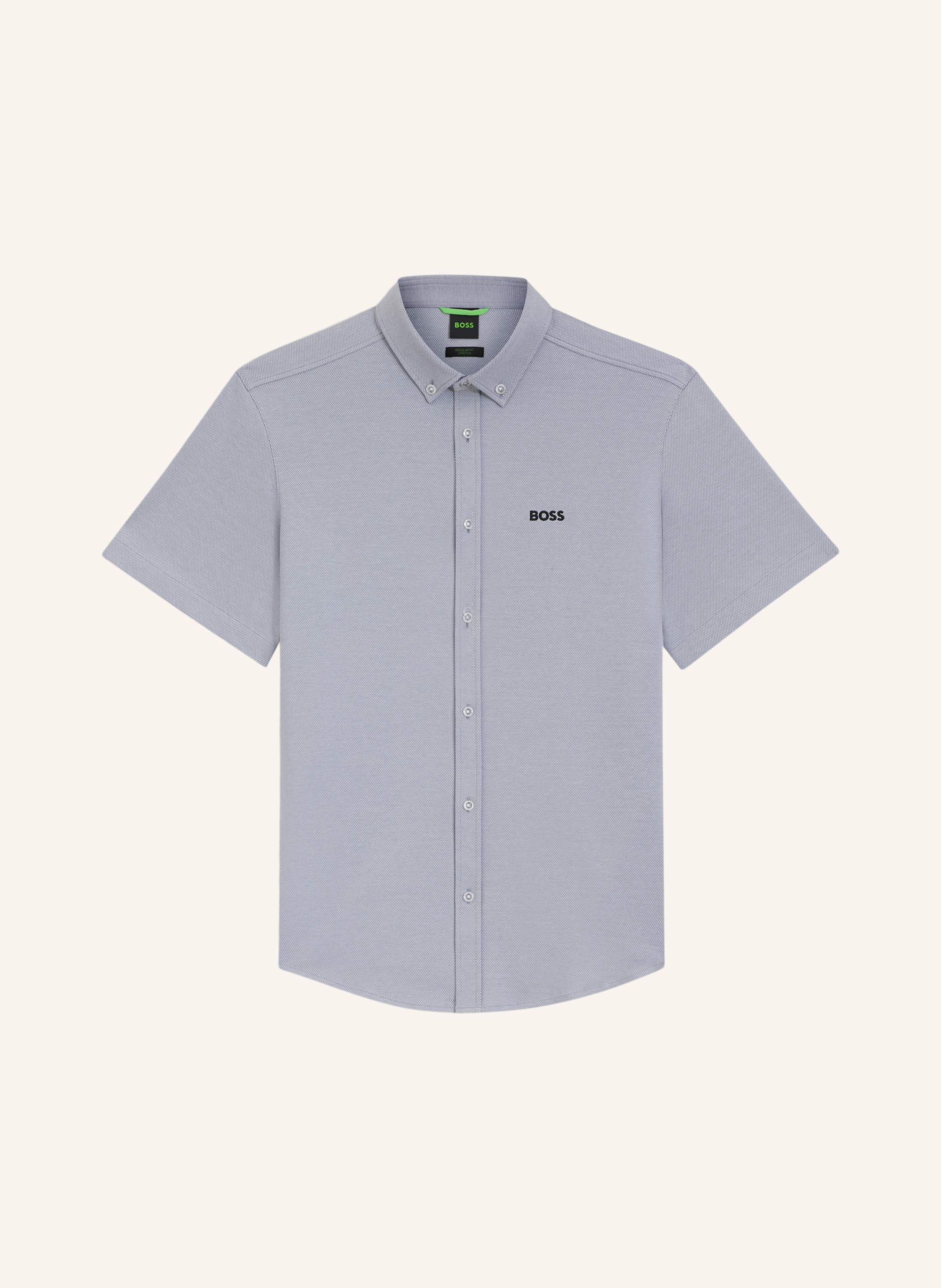 BOSS Kurzarm-Hemd ST_MOTION S Regular Fit aus Jersey