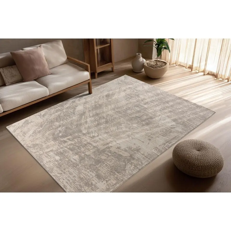 Pierre Cardin Vloerkleed Calais - Zilver grijs 120x170 cm