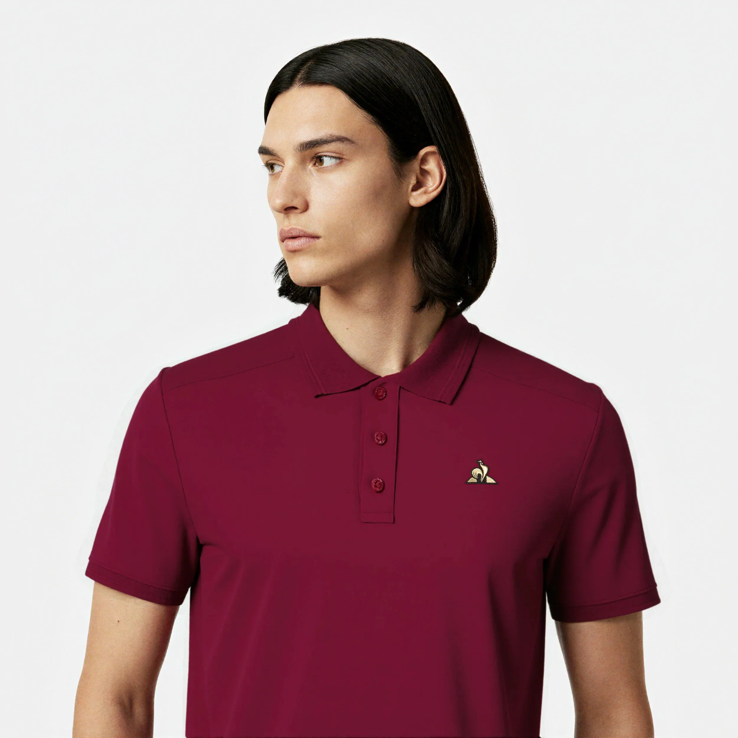 Polo Coq d'or en coton premium