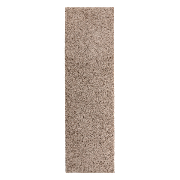 Dywan, Chodnik SOFFI shaggy 5cm beż - do kuchni, przedpokoju, 70x200 cm