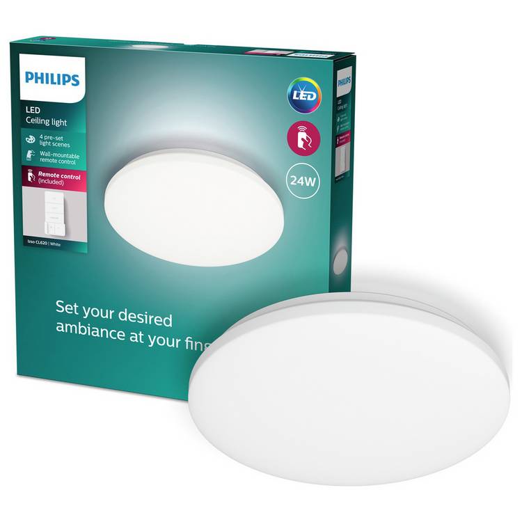 Philips Izso LED Ceiling Light - White