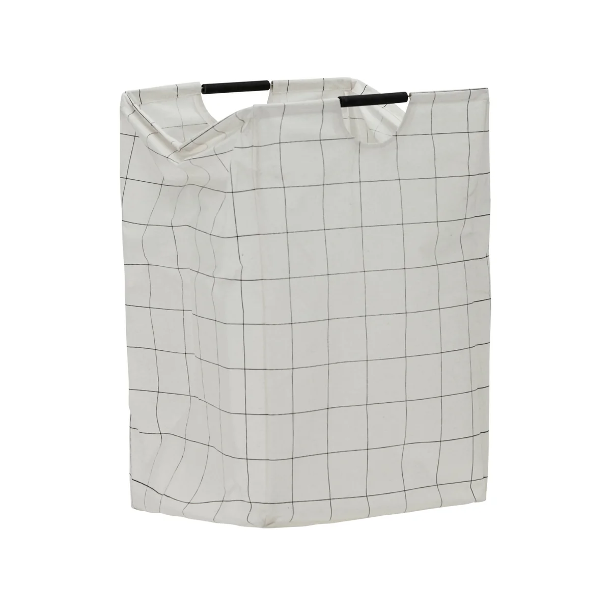 House Doctor - Squares Wäschesack, weiß