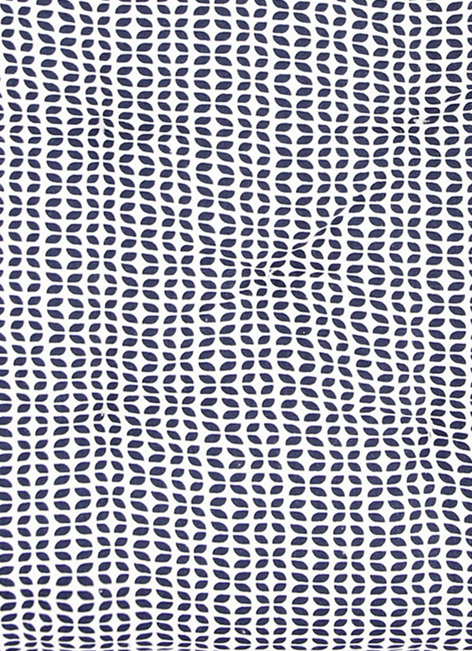 DESSUS DE CHAISE EN COTON IMPRIMÉ MINI MOTIFS MARINE