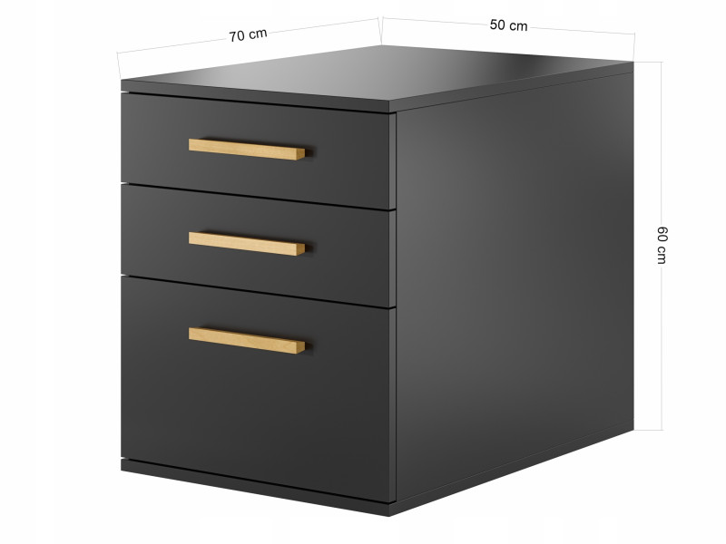 Biurko Narożne Loft Office - Elegancja i Ergonomia w Jednym