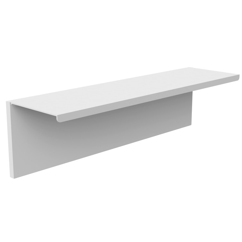 Tablette Loft Game blanc mat 40 cm ALLIBERT