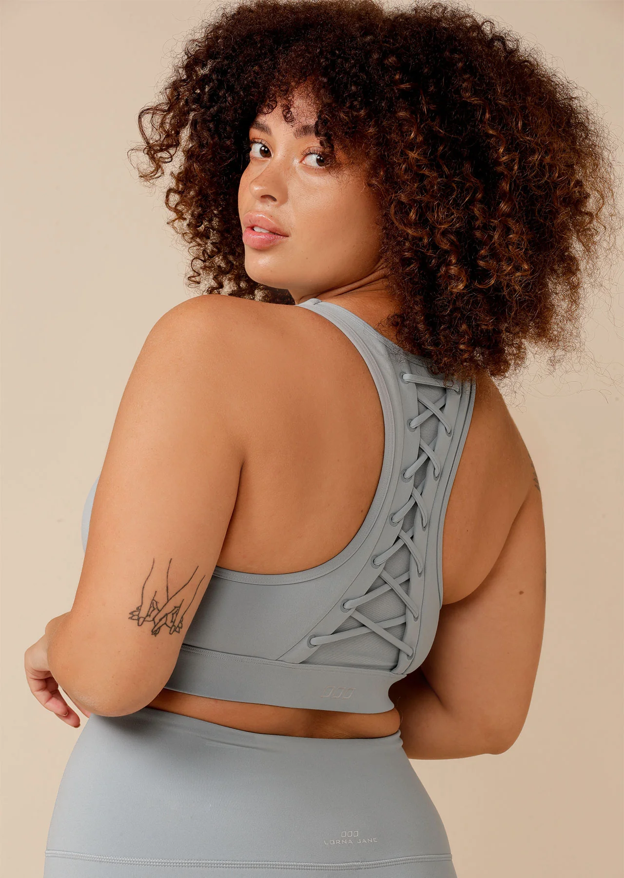 Lace Me Up Sports Bra
