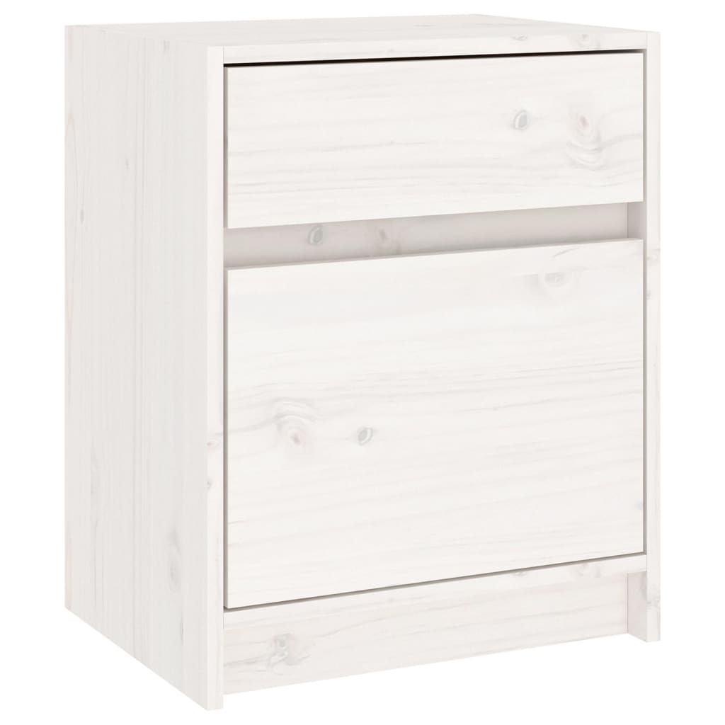 Szafka Nocna Stolik Komoda Biała Do Sypialni Pokoju Salonu 40x31x50 cm