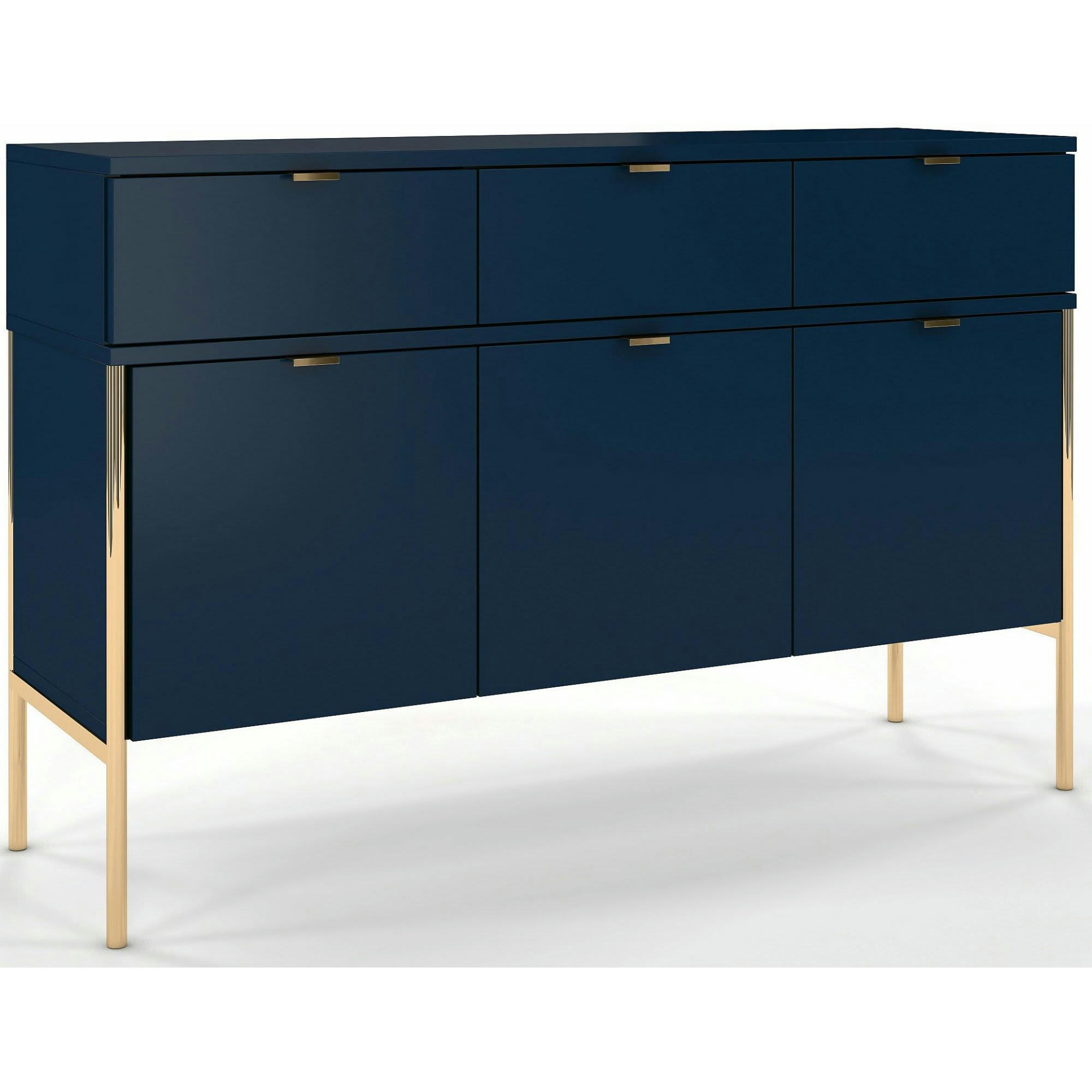 POLKA P02 - Commode Bois Bleu