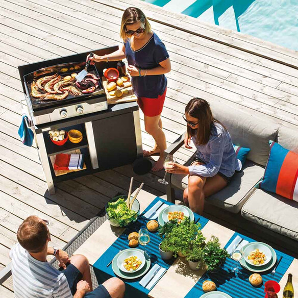 Plancha Gaz Signature Allure 260 Duo - Le Marquier