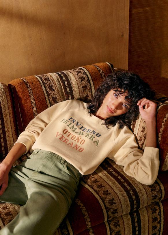Invierno Sweatshirt - Sézane x Lucia Vergara