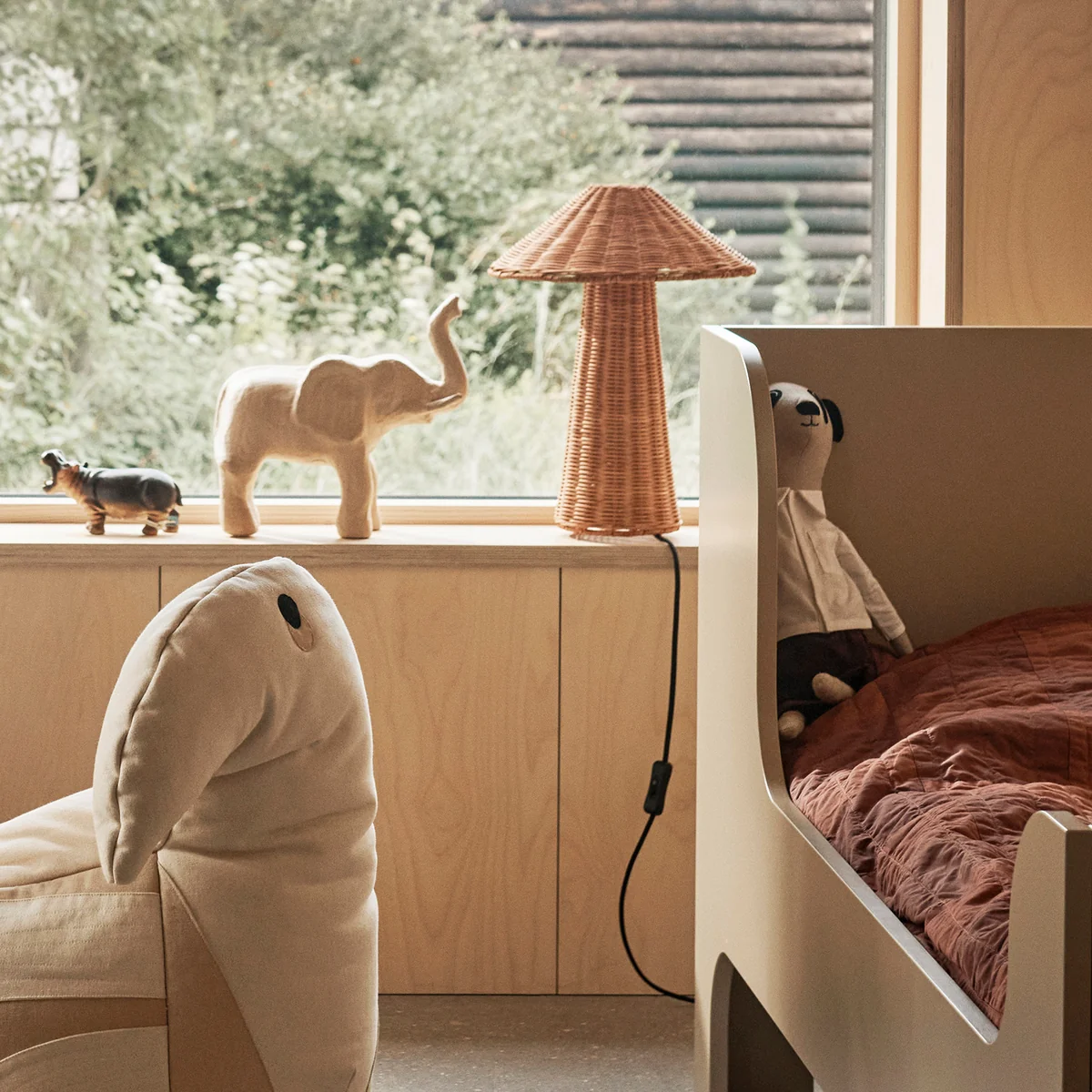 Ferm Living - Dou Tischleuchte, natur