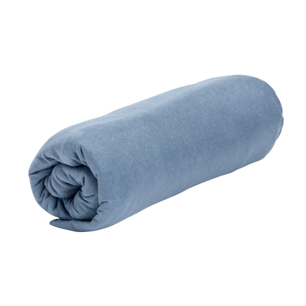 Drap housse 140x190cm jersey coton