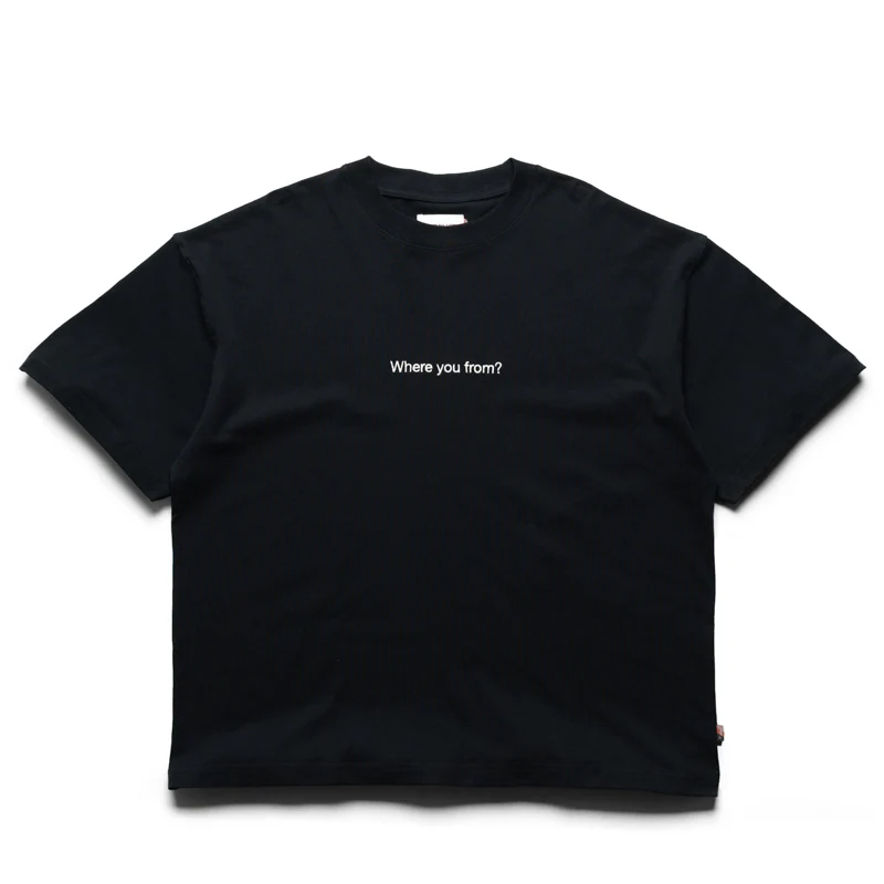 Honor The Gift Where You From Tee - Black