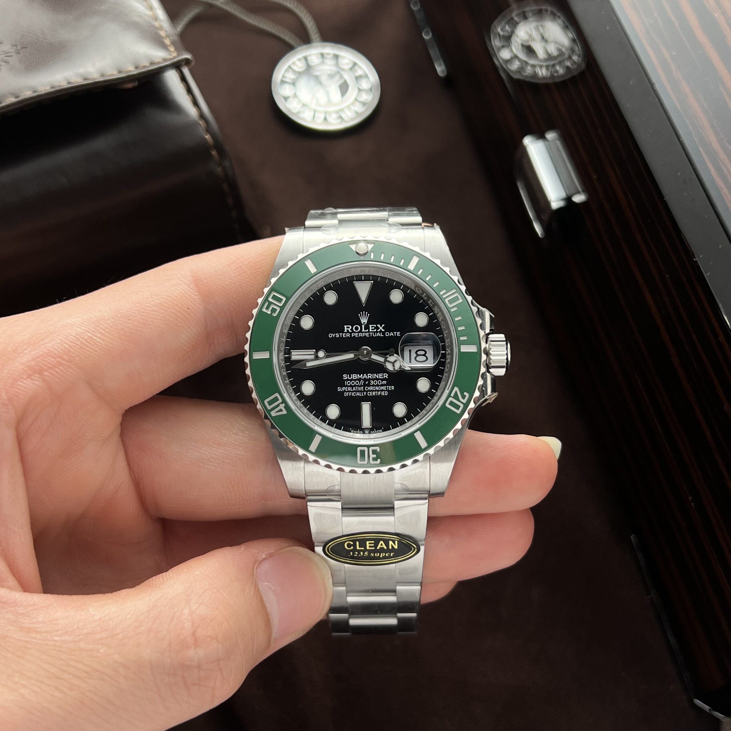 Rolex Submariner 126610LV Stabucks 904L Steel Black Dial 41mm Oyster Super Clone