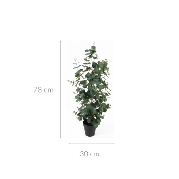 Sztuczny eukaliptus w doniczce EDEN, 78 cm
