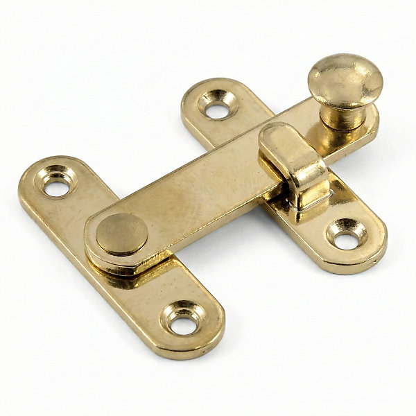 Fermoir à bascule Acier laitonné l. 52 mm x H. 44 mm