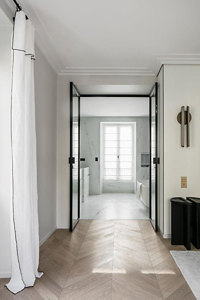 C396 STEPS Corniche Plafond pour éclairage indirect et cache tringle à rideau Orac Decor - 18,5x6,1x200cm (h x p x L) - A l'unité