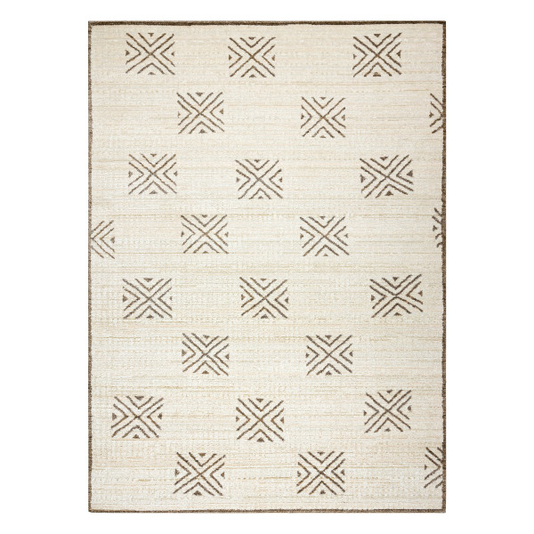 Dywan PURE Kwadraty geometryczny 5842-17731 krem / beż 240x330 cm