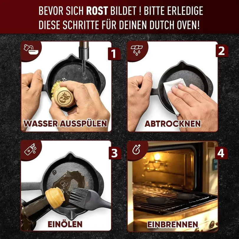Pfanne 6er-Set Gusskoenig