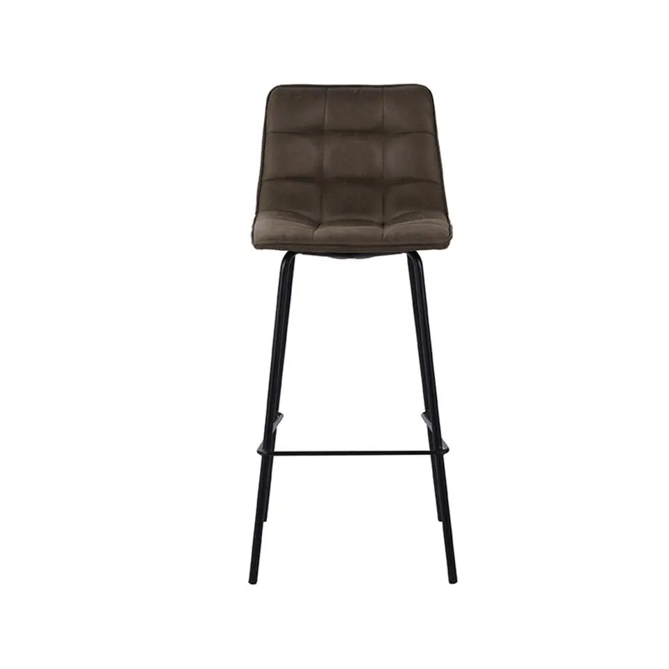 LABEL51 Barkruk Bistro - Moss - Fluweel - set van 2