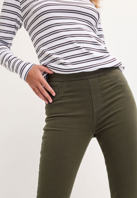Womens Khaki Kate Shaper Jeggings