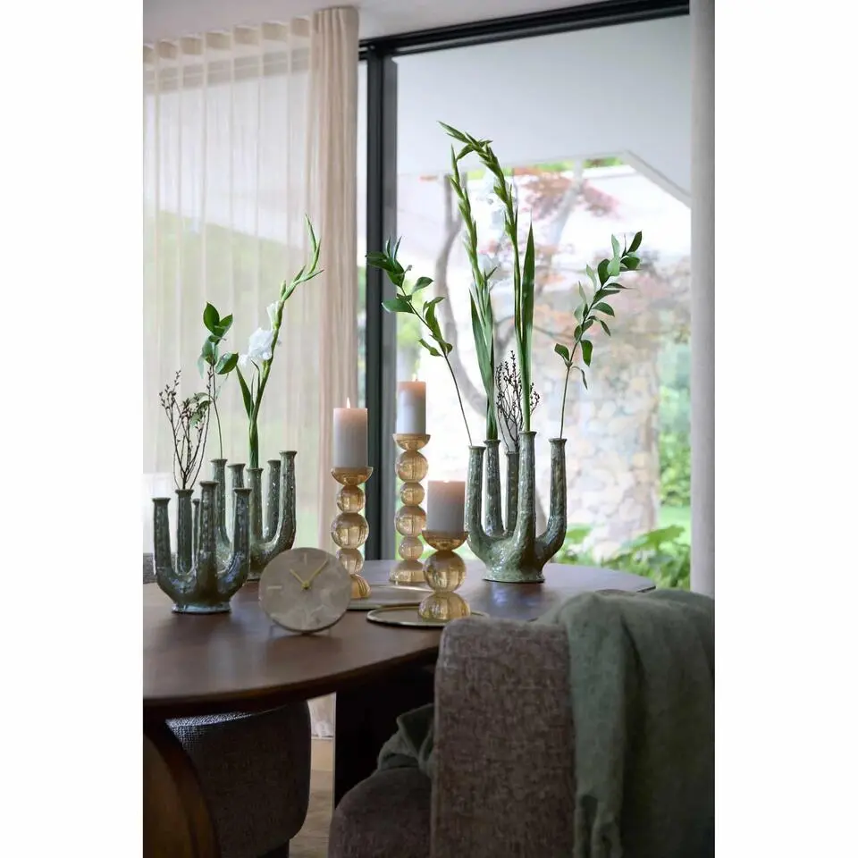 Vaas Leonjo - Groen - 22x16,5x30cm