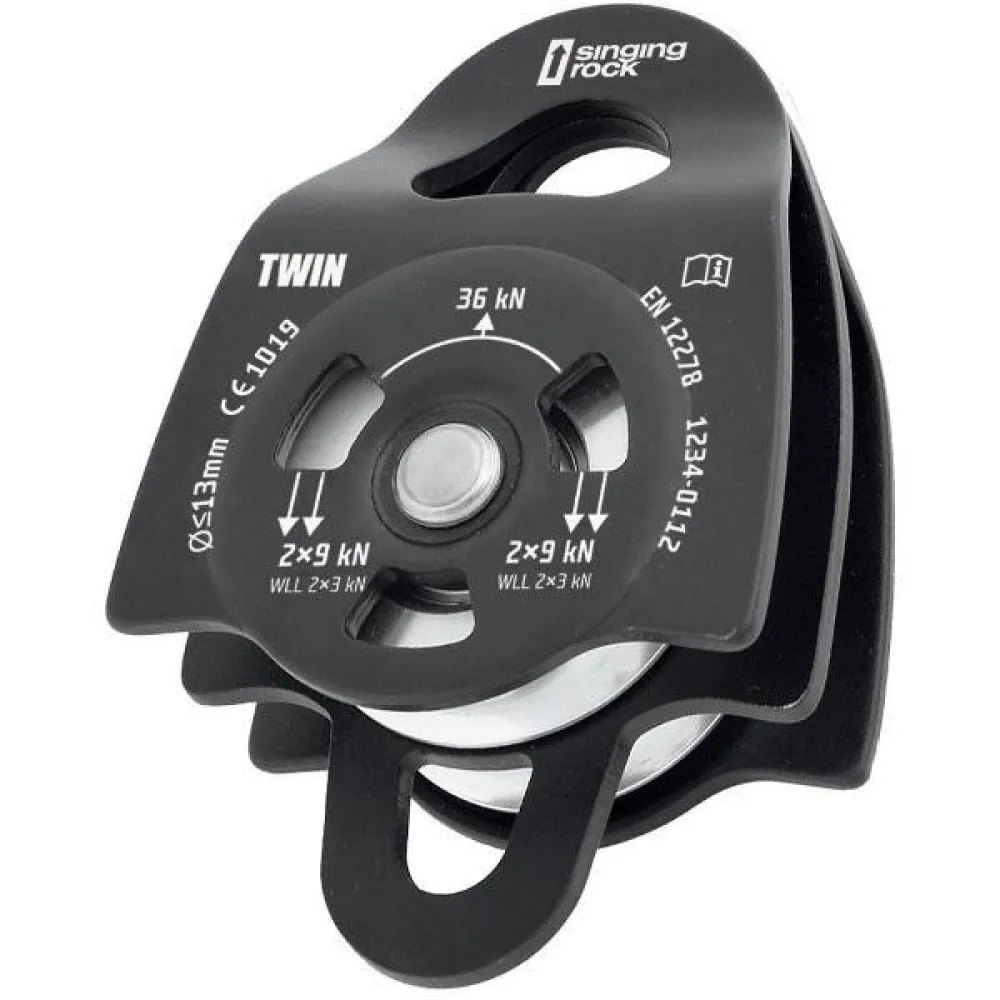 Singing Rock Twin pulley