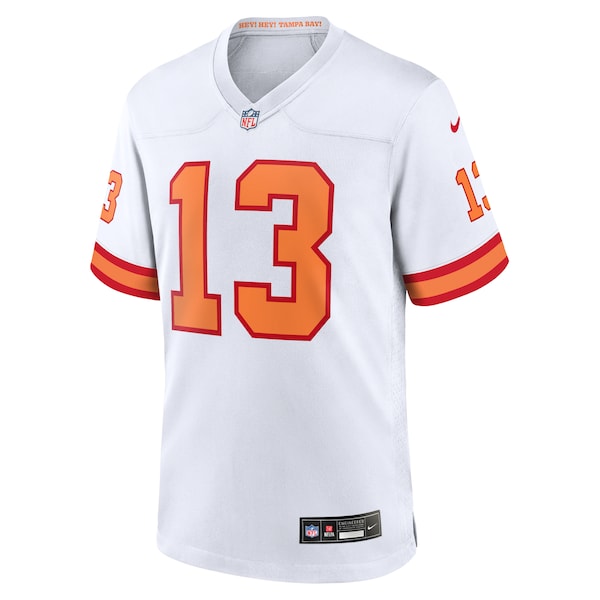 Mike Evans '76 Tampa Bay Buccaneers Nike  Game Jersey - White