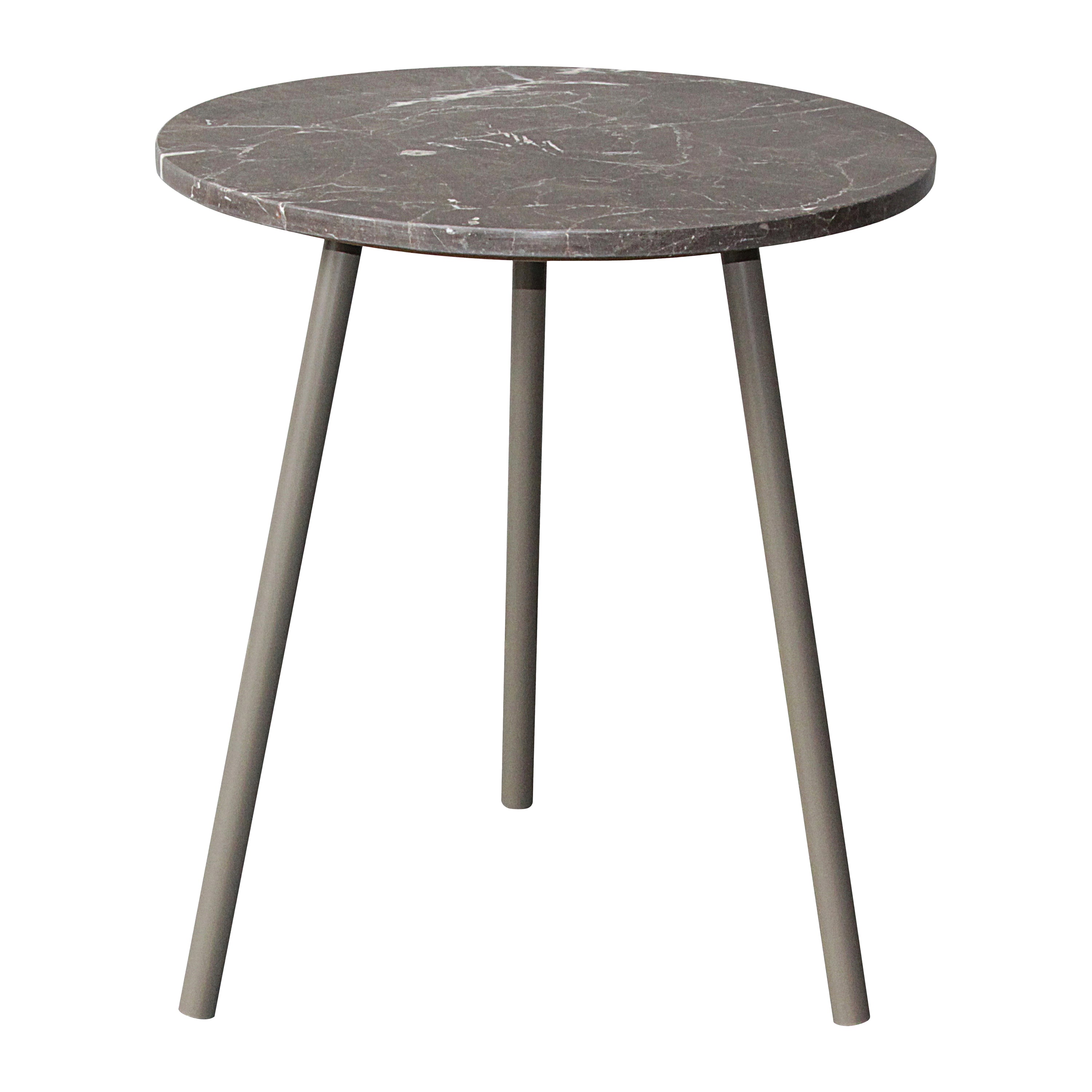 by fonQ Vein Bijzettafel H 51 x Ø 45 cm - Bruin