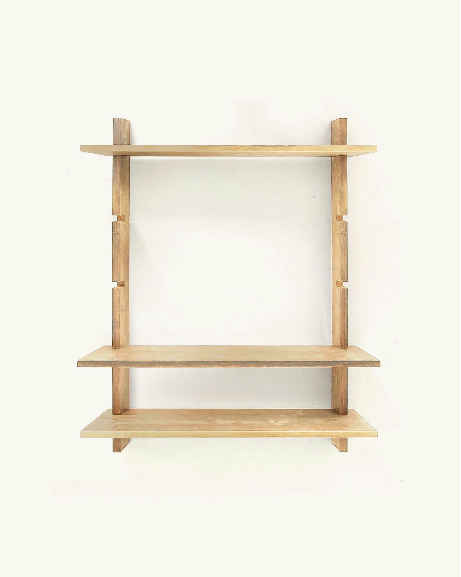 ALOMA - Étagère modulaire individuelle couleur naturel