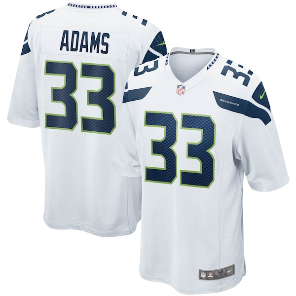 Jamal Adams Seattle Seahawks Nike Game Jersey - White/Navy