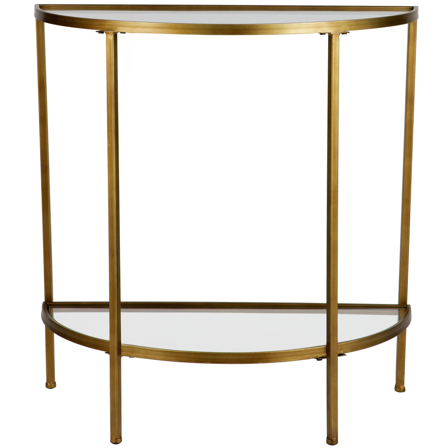 WOOOD sidetable Goddes - Metaal - Antique Brass - 75x37x75
