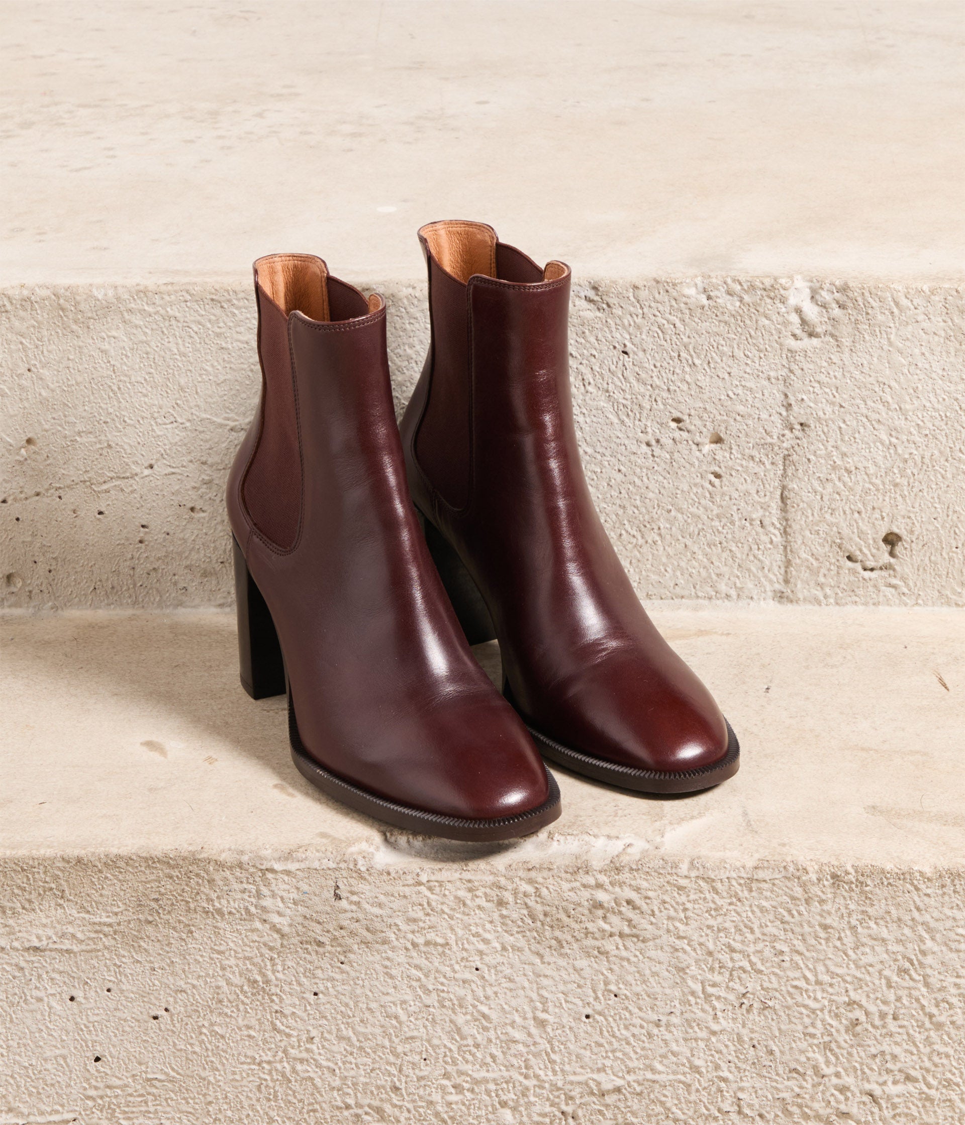 Chelsea boots marron Rosie