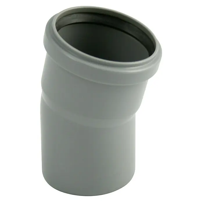 BØYNING MARLEY PP GRÅ 32MM 15°