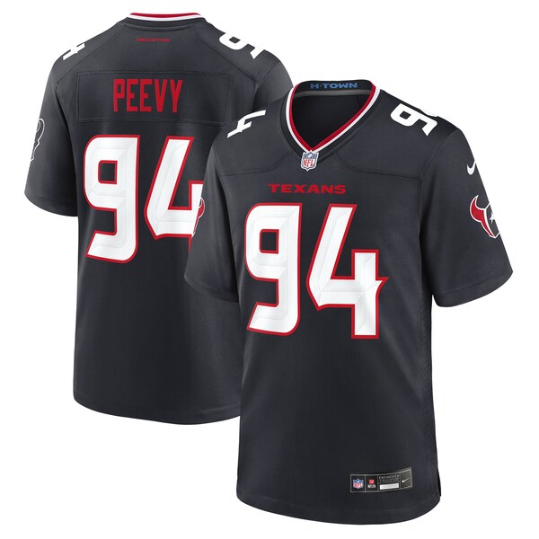 Jayden Peevy Houston Texans Nike Team Game Jersey -  Navy