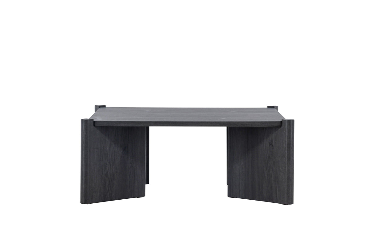 Rebellenclub Salontafel Makai - 100 x 100 cm - Donkerbruin