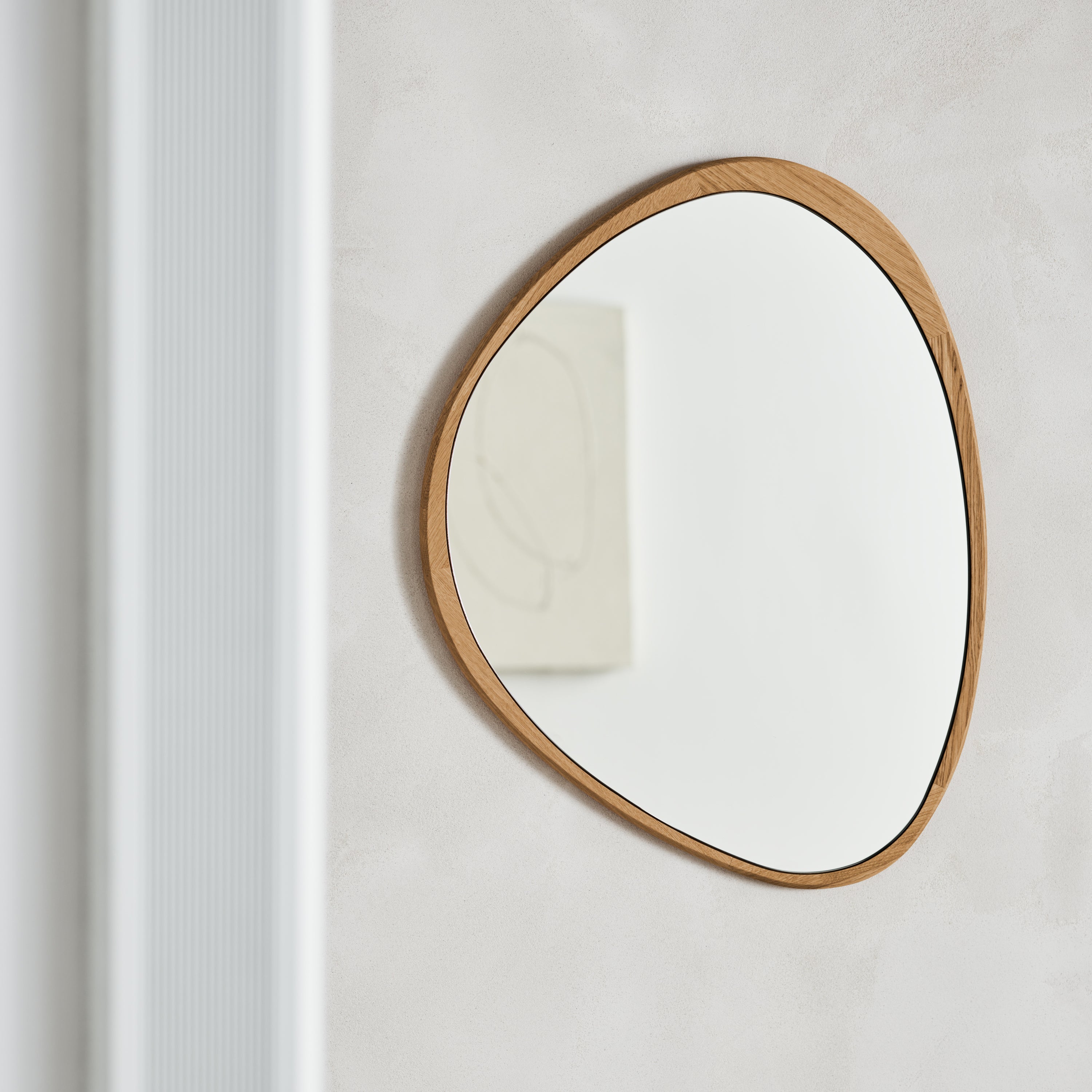 Bolia Elope Spiegel - H 71 x B 88,5 cm - Oiled Oak