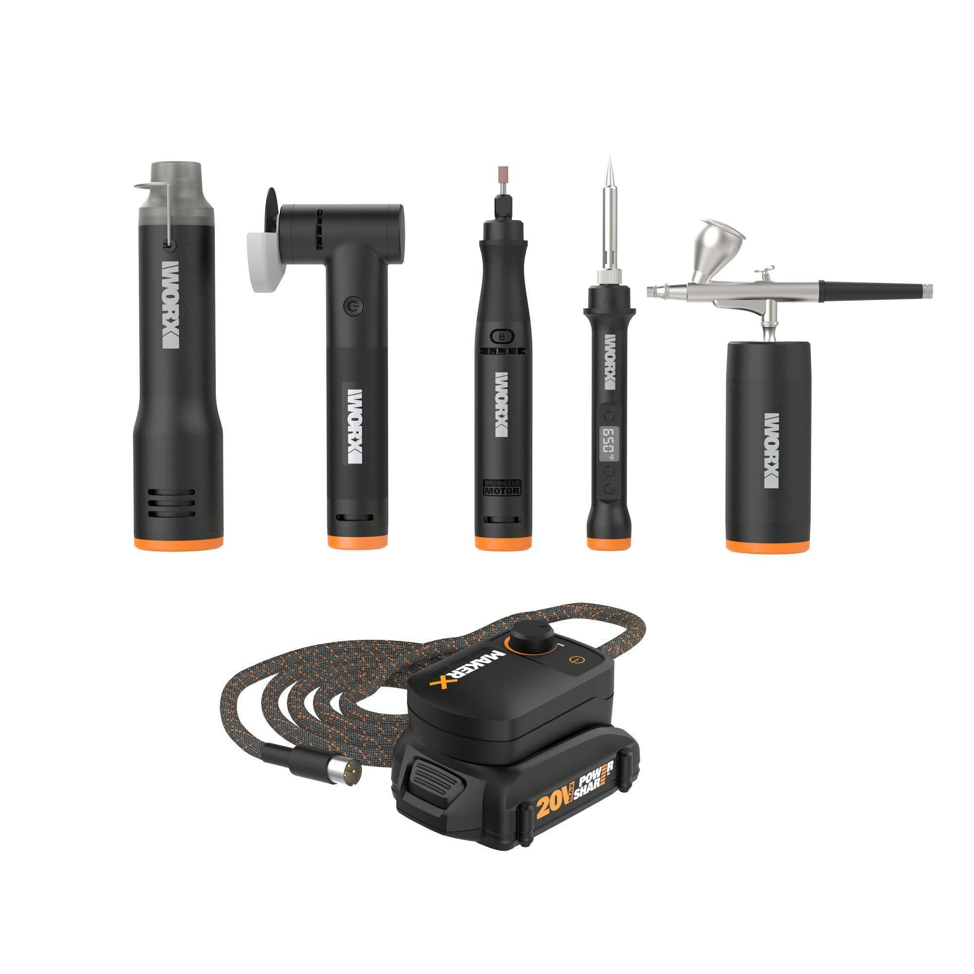 WORX WX997L MAKERX 20V 5-Tool Combo Kit