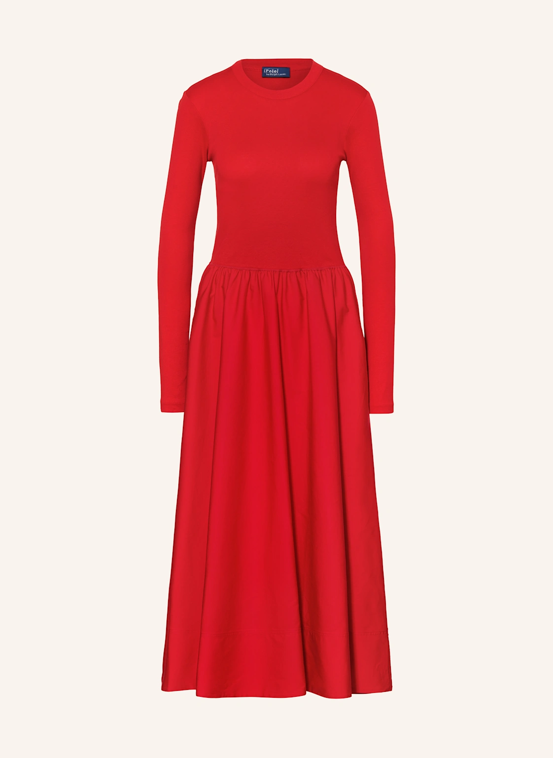 POLO RALPH LAUREN Kleid im Materialmix