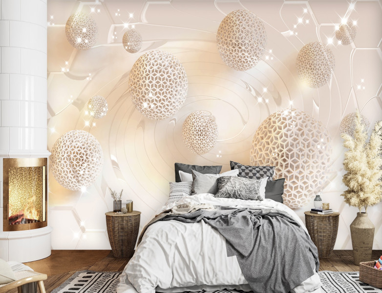 Feeby Fototapeta, Kule tunel 3D 150x105