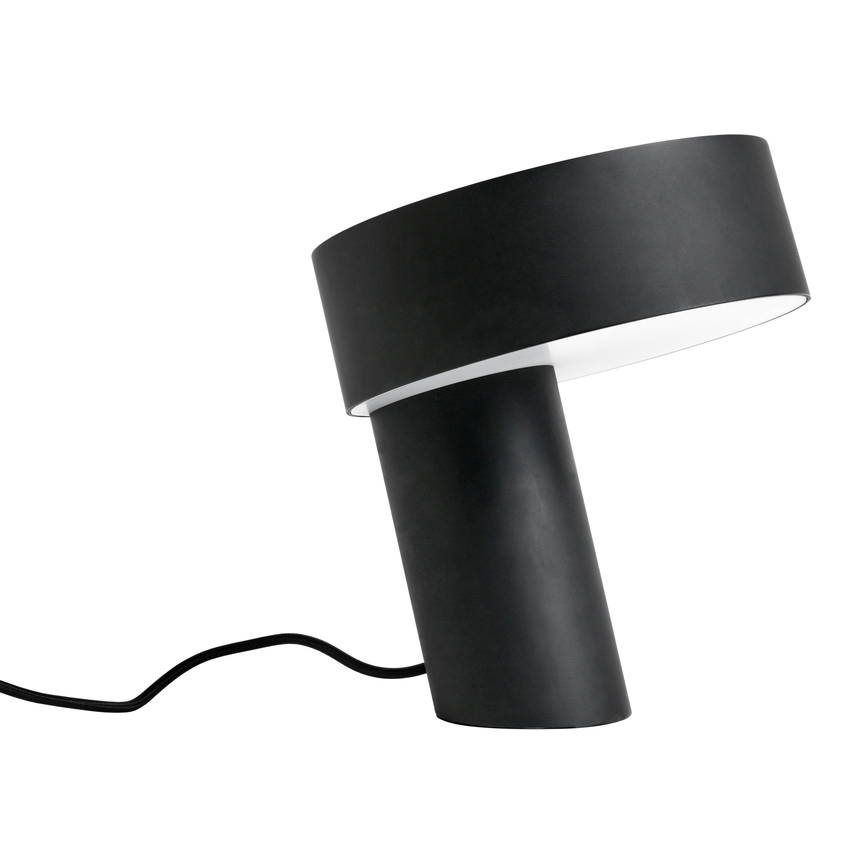 HAY Slant Tafellamp - Soft Black