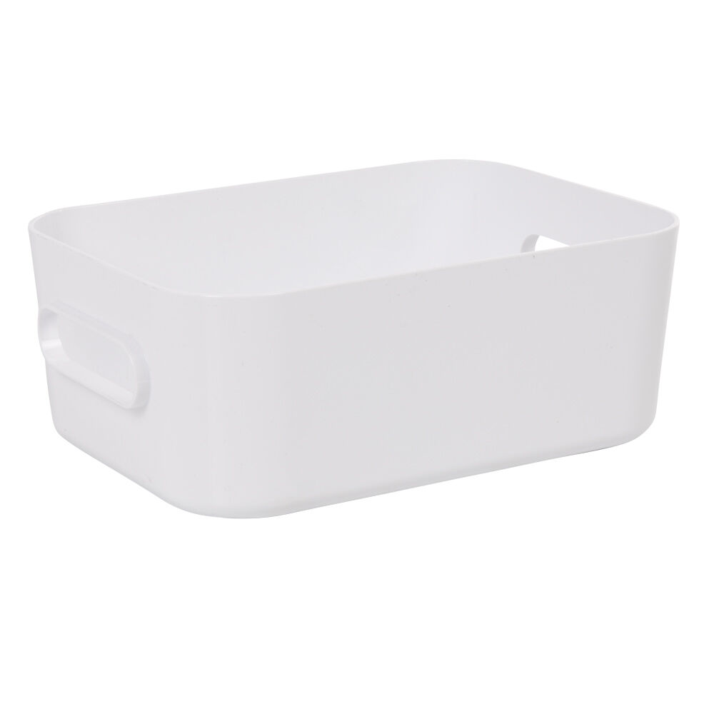 BoÎte de rangement salle de bain blanche SmartStore Compact Taille S