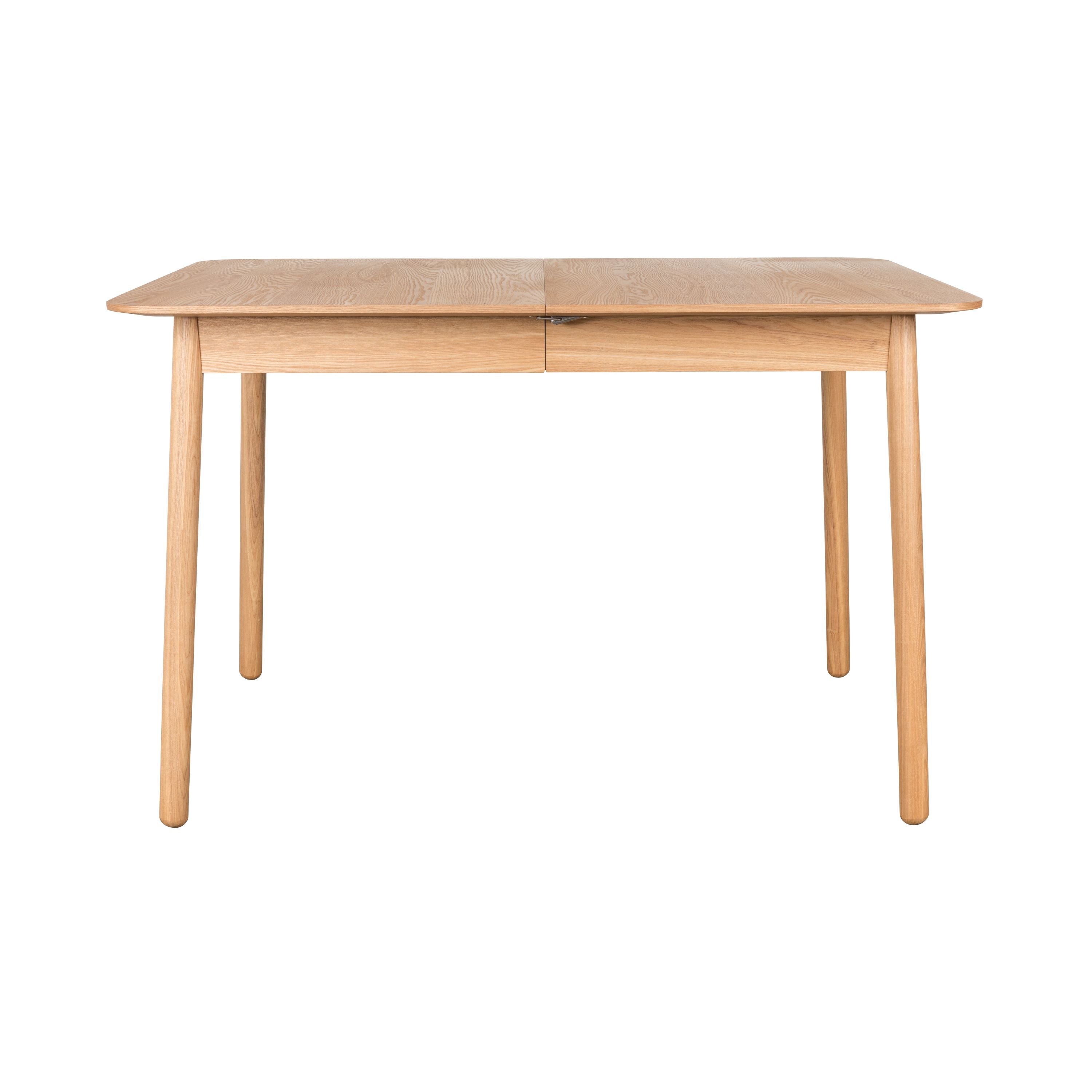 Zuiver Glimps Uitschuifbare Eettafel 120/162x80 cm Hout Naturel