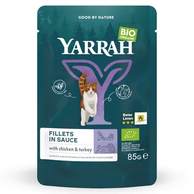 Yarrah Organic Fillets in Sauce Saver Pack 28 x 85g