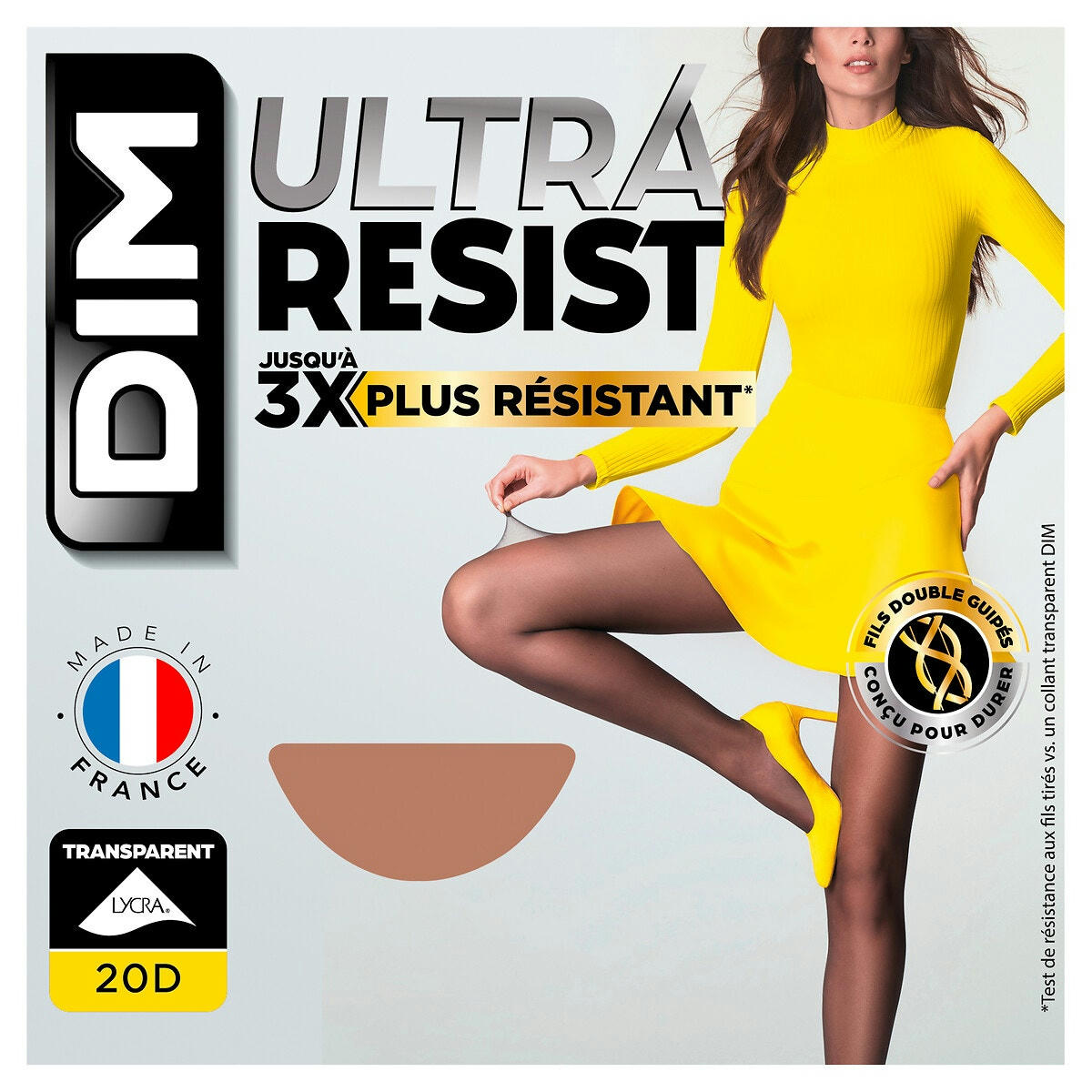 Collants ultra resist transparent 20D