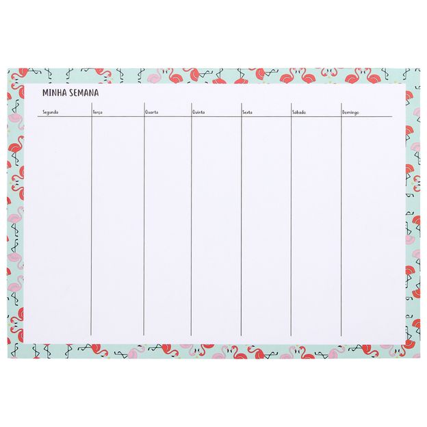 PLANNER SEMANAL FLAMIN-GO