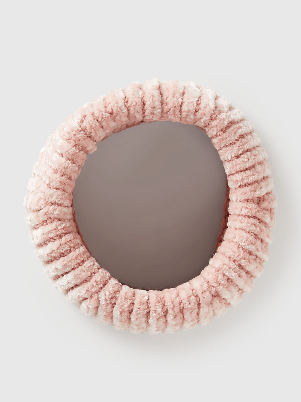 Cropped jacket in chenille