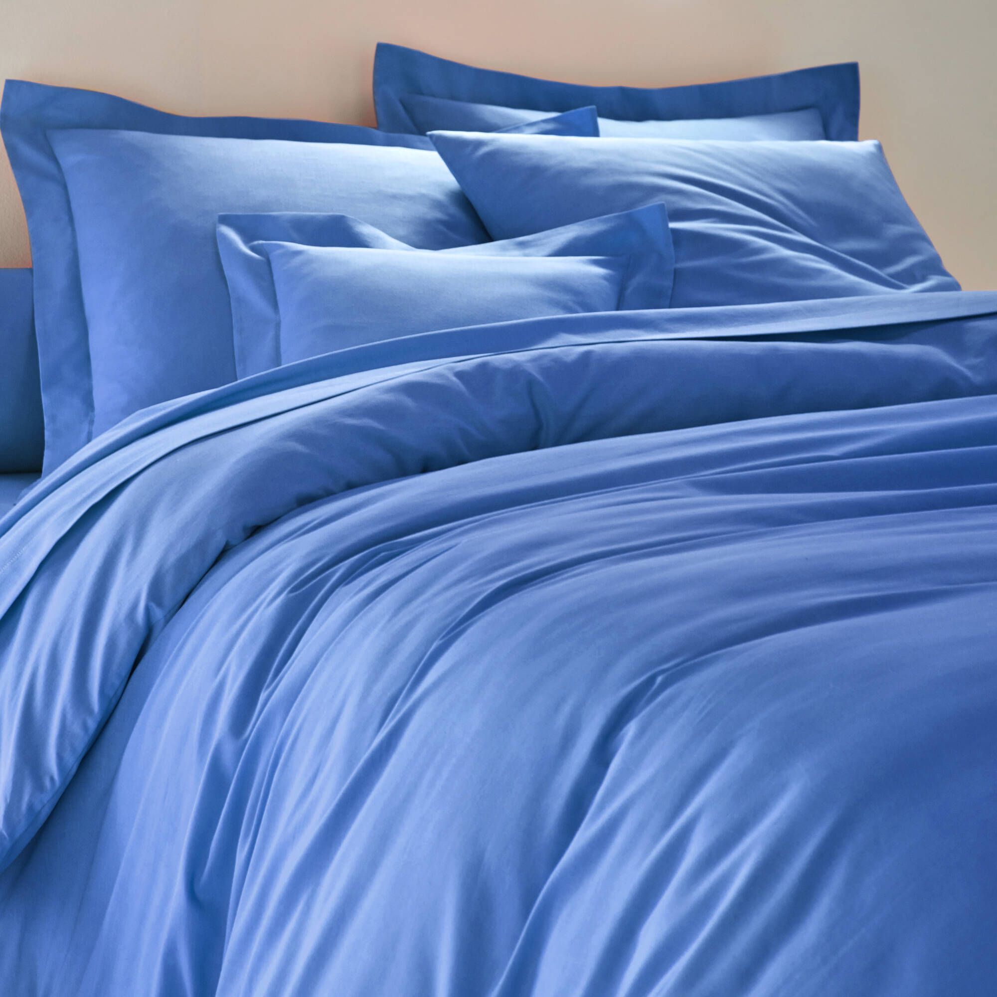Linge de lit uni coton