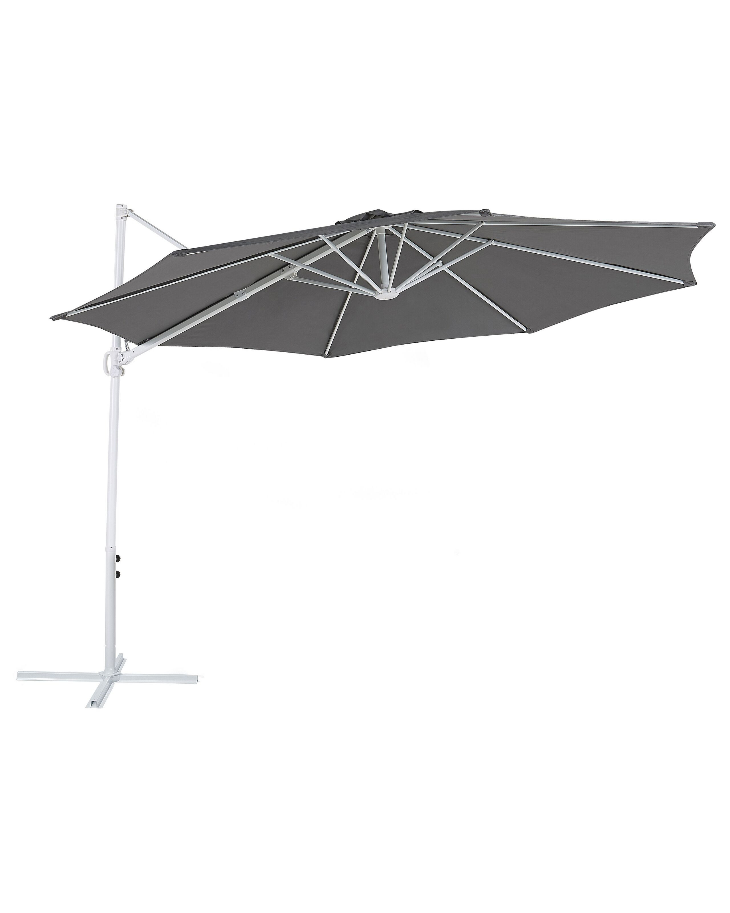 Parasol ogrodowy składany 295 cm ciemnoszary
