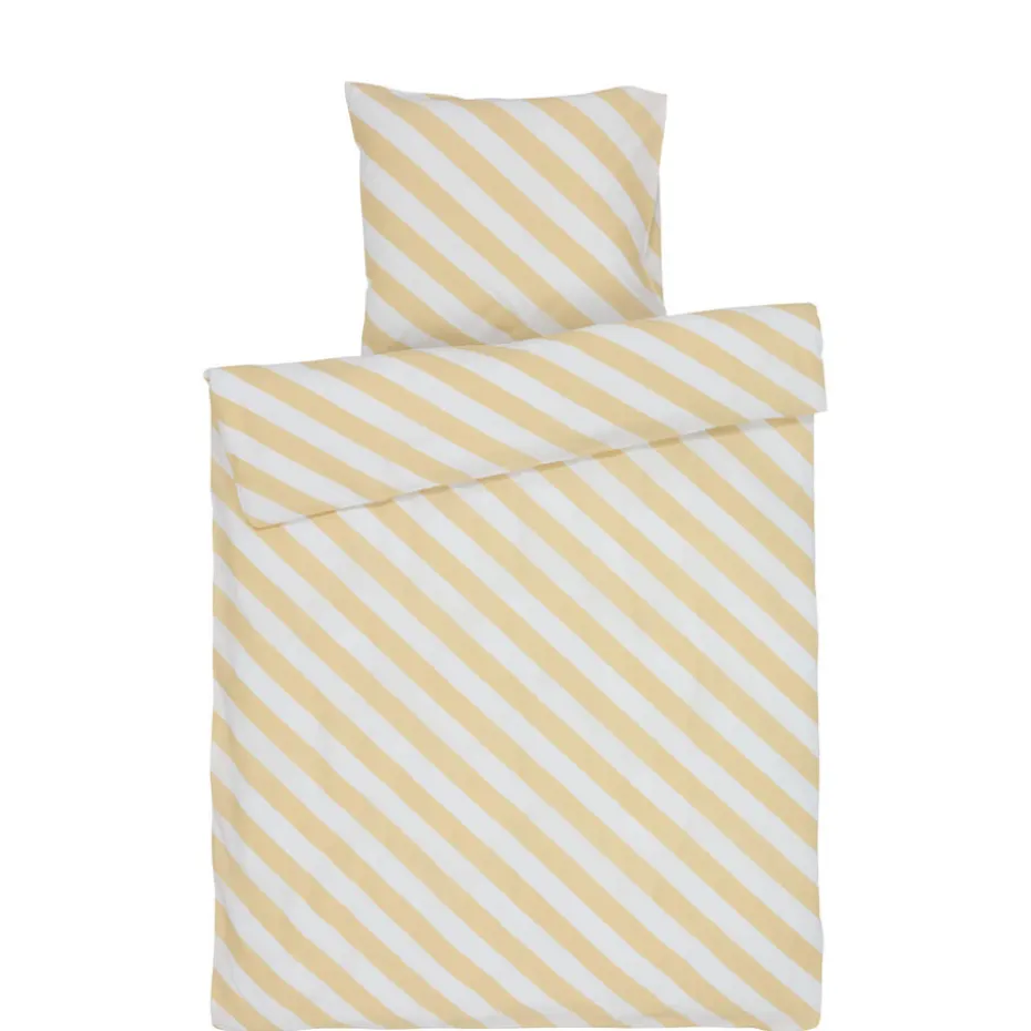 Kwantum Dekbedovertrekken | Beddengoed | Dekbedovertrek Riley – Oranje 140×220 Cm 140X220CM